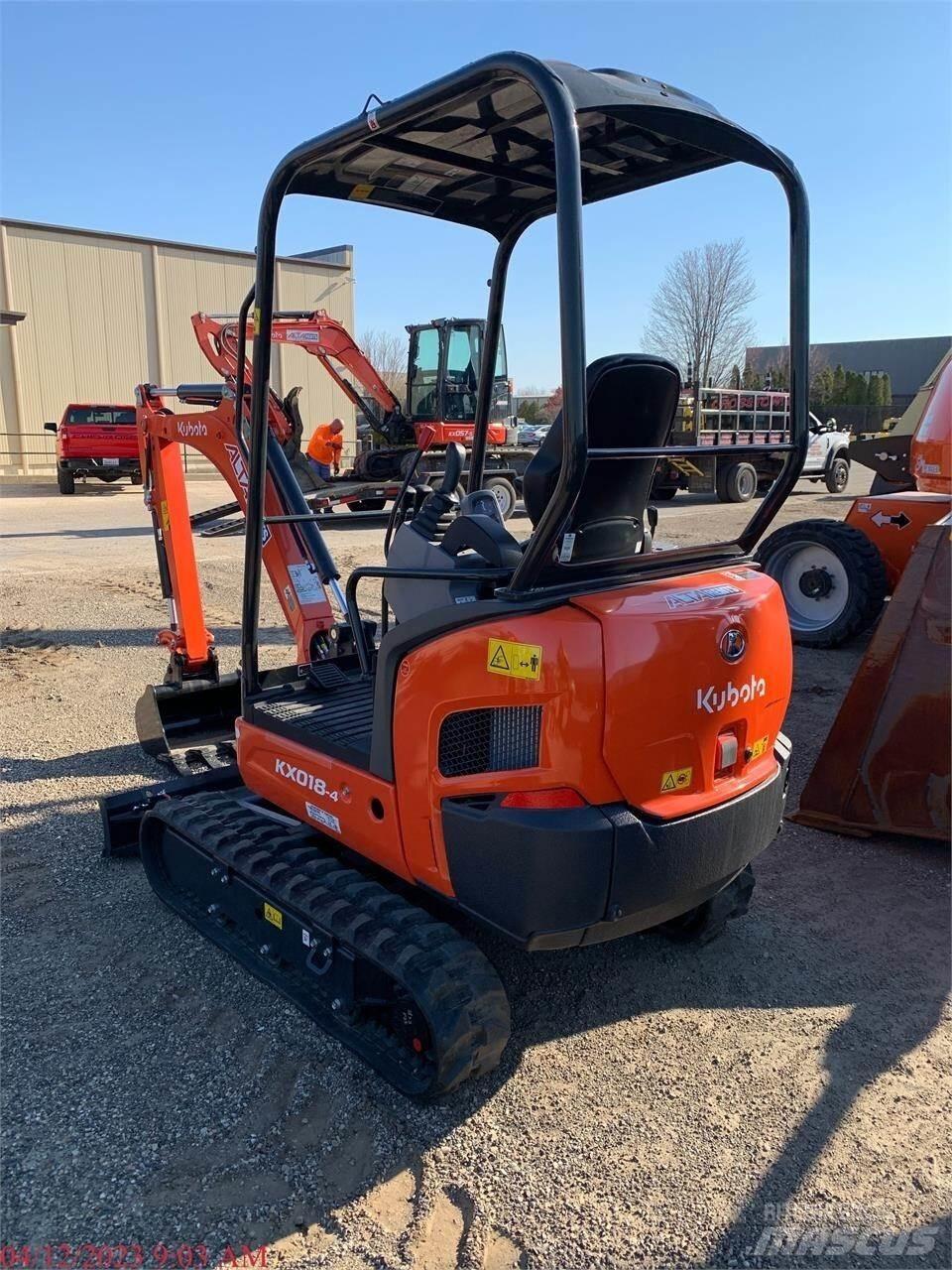 Kubota KX018-4 Мини-экскаваторы