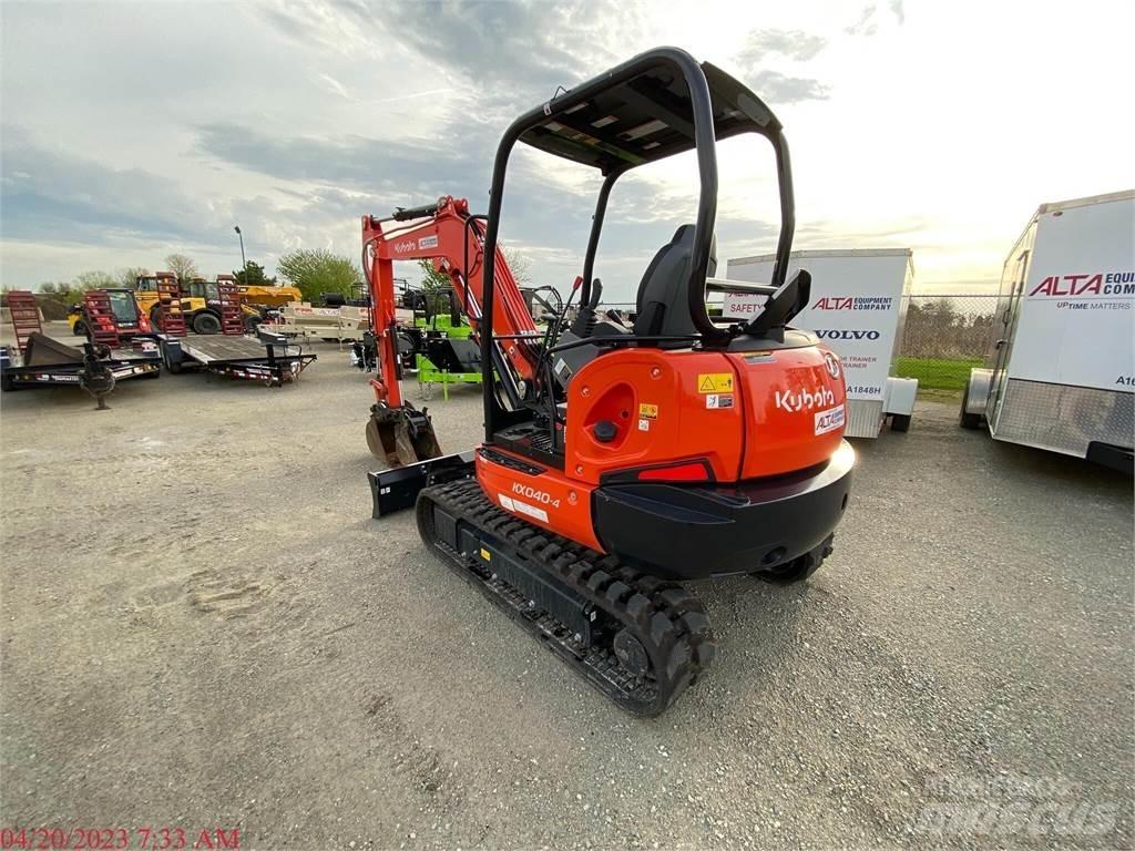 Kubota KX040-4 Мини-экскаваторы