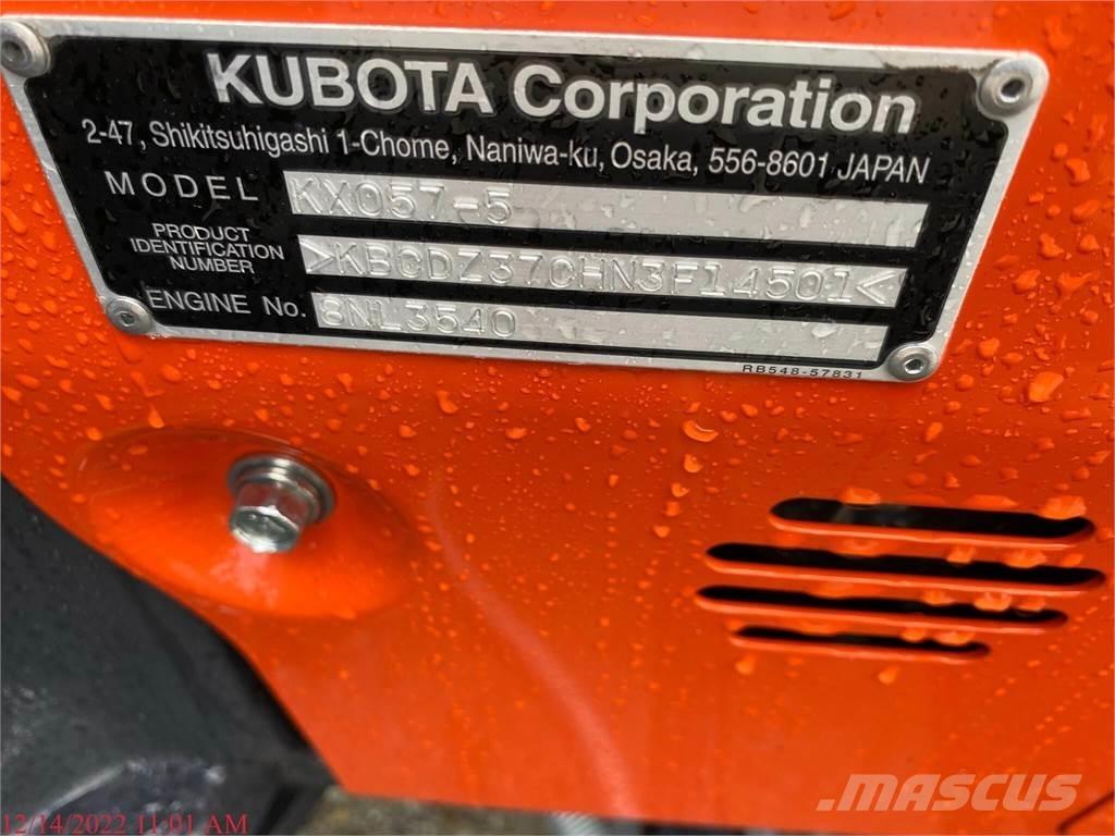 Kubota KX057-5 Гусеничные экскаваторы