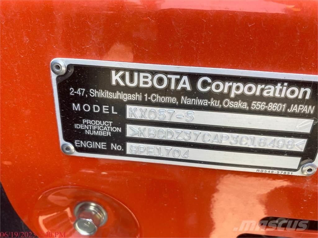 Kubota KX057-5 Гусеничные экскаваторы