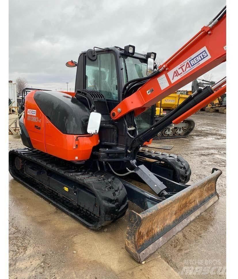 Kubota KX080 Лесовые мулчеры