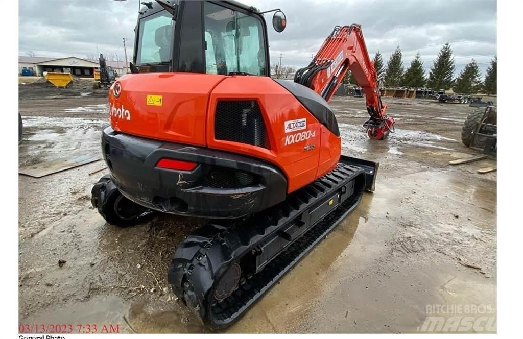 Kubota KX080 Лесовые мулчеры