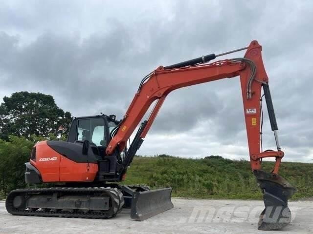 Kubota KX080-4A Гусеничные экскаваторы