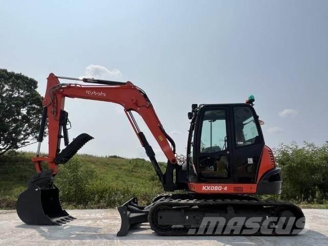 Kubota KX080-4A Гусеничные экскаваторы