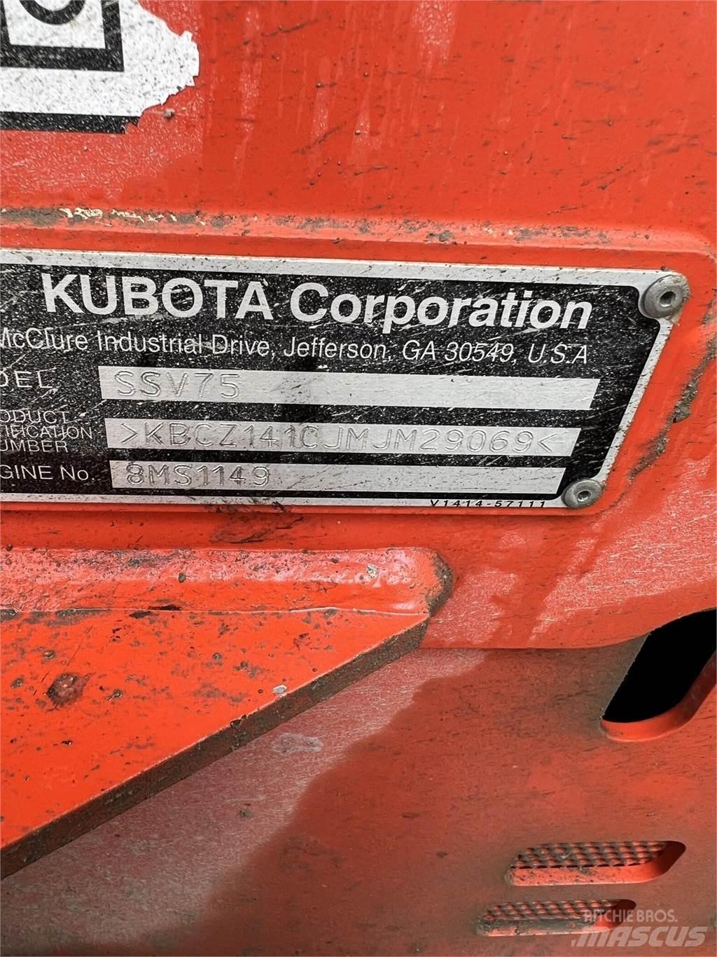 Kubota SSV75 Мини-погрузчики