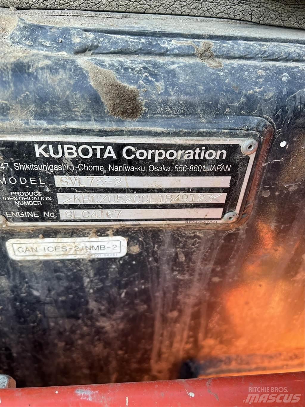 Kubota SVL75-2 Мини-погрузчики