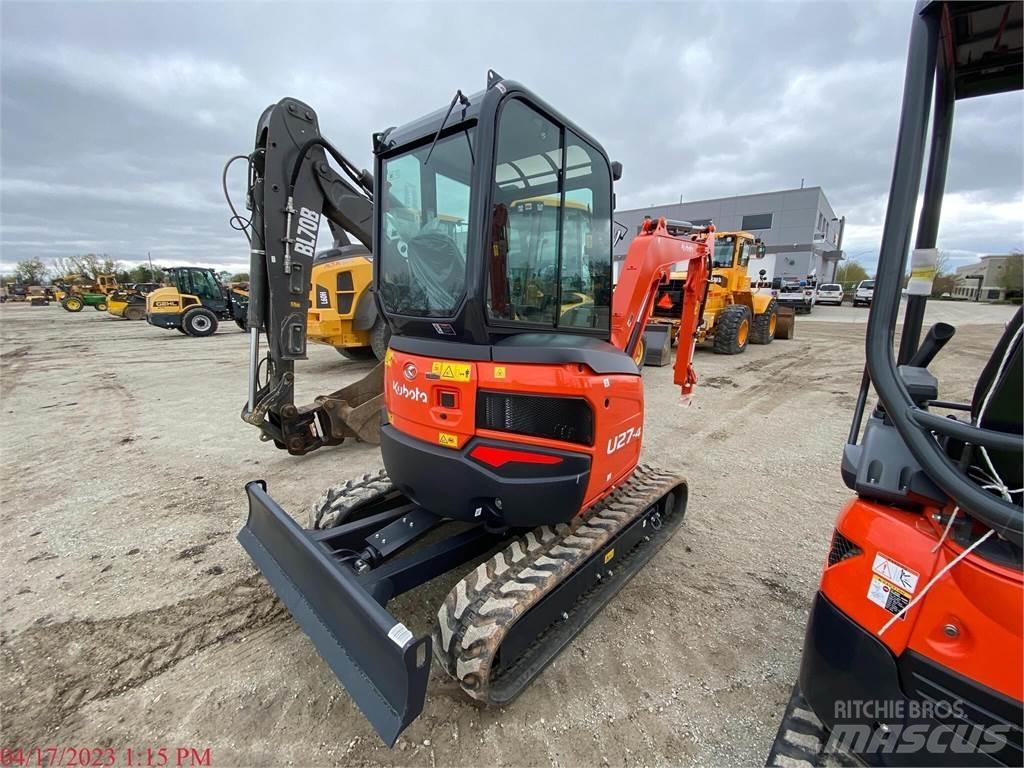 Kubota U27-4 Мини-экскаваторы