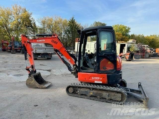 Kubota U35 Мини-экскаваторы