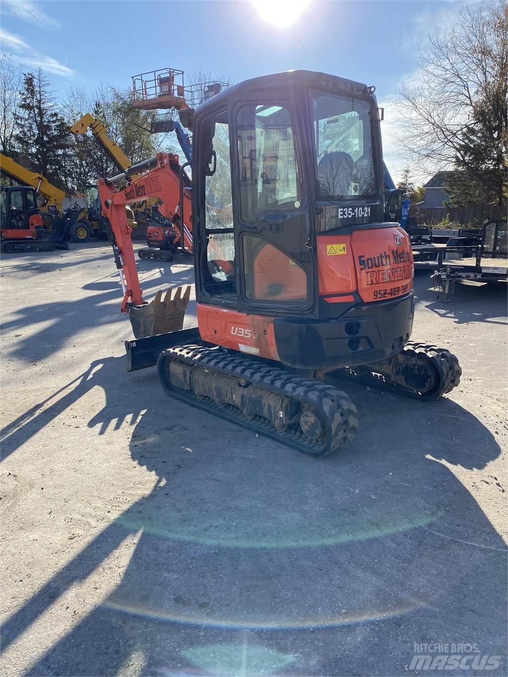 Kubota U35-4 Мини-экскаваторы