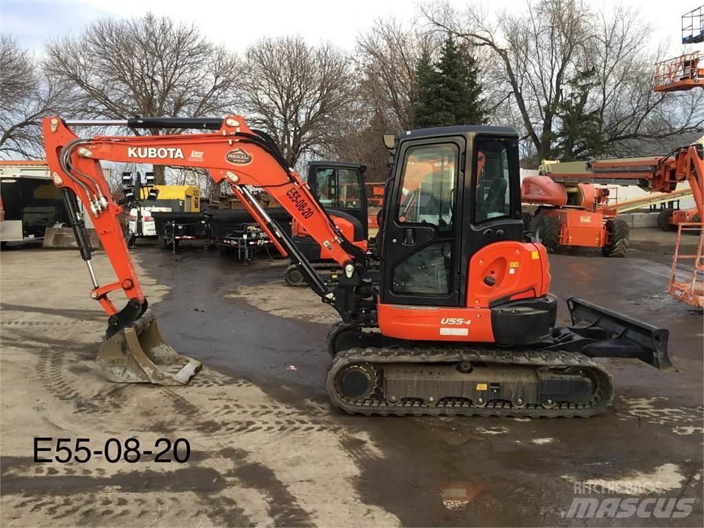 Kubota U55-4 Мини-экскаваторы