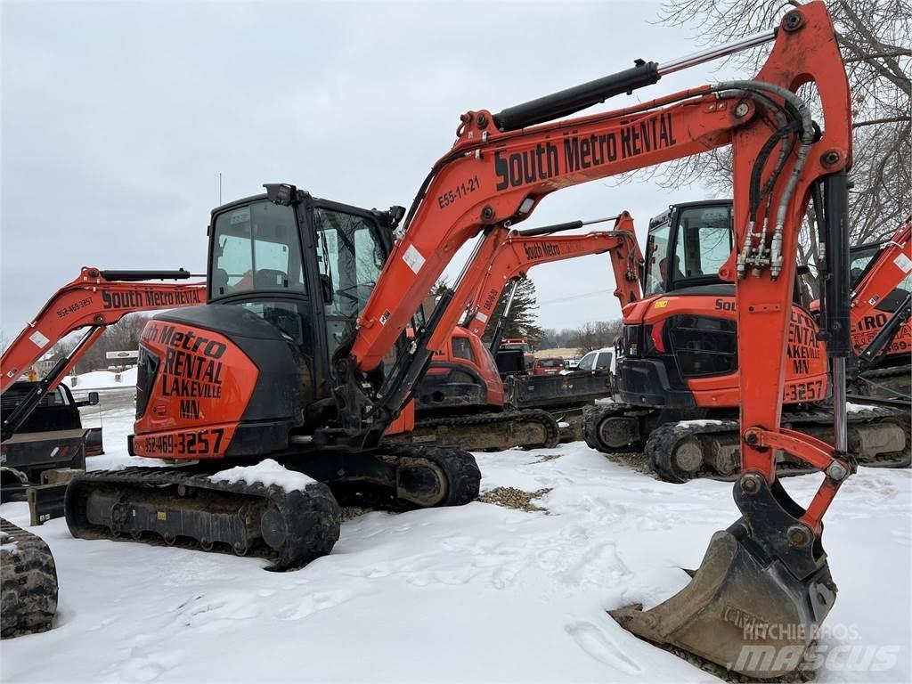 Kubota U55-5 Мини-экскаваторы