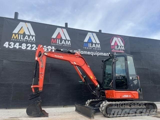 Kubota U56-5 Мини-экскаваторы