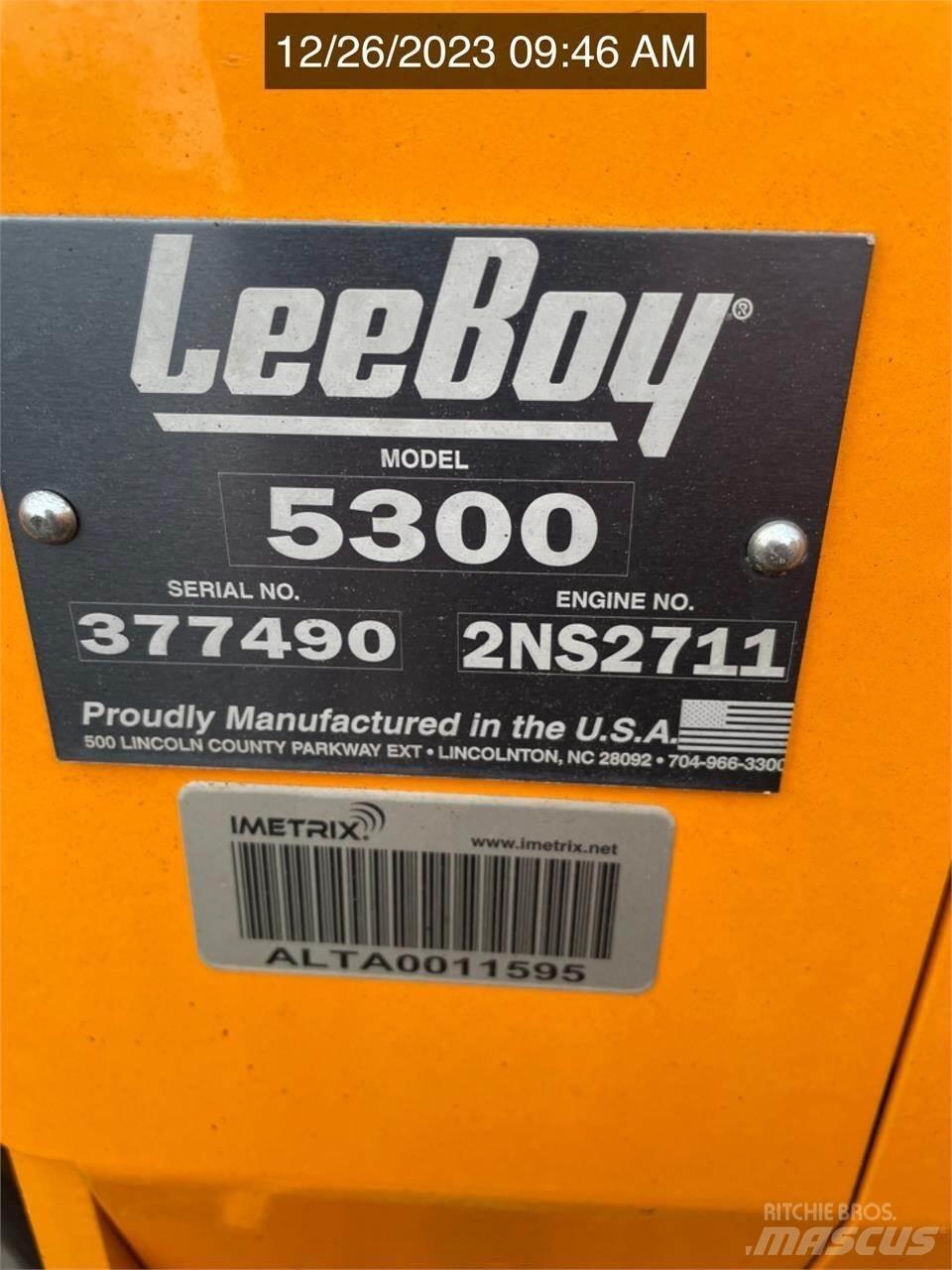 LeeBoy 5300 Асфальтоукладчики