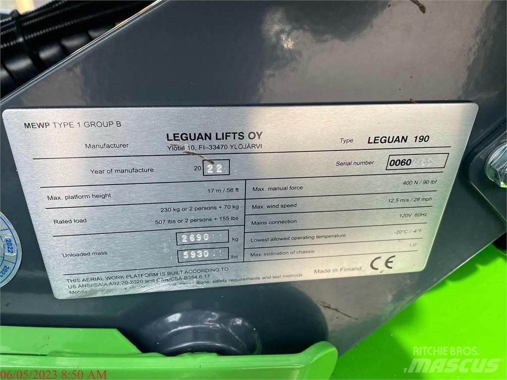 Leguan 190 Коленчатые подъемники