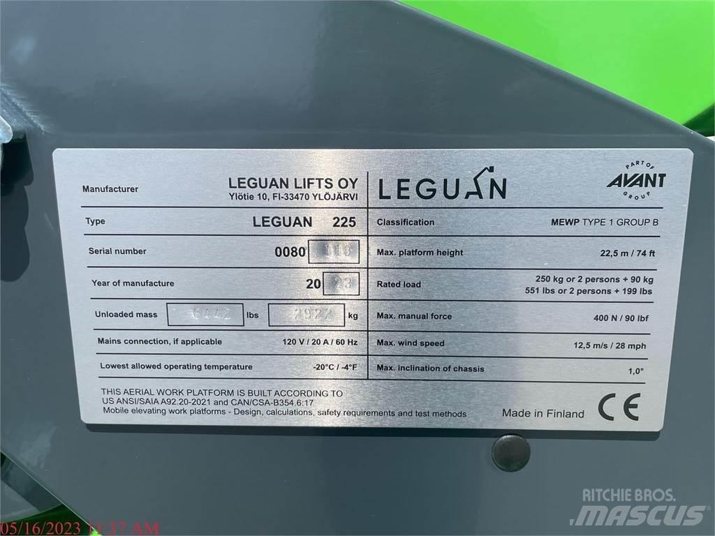 Leguan 225 Коленчатые подъемники