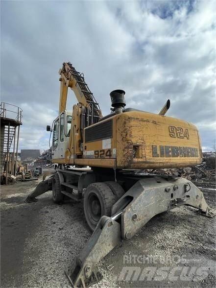 Liebherr A924C Перегружатели металлолома/промышленные погрузчики