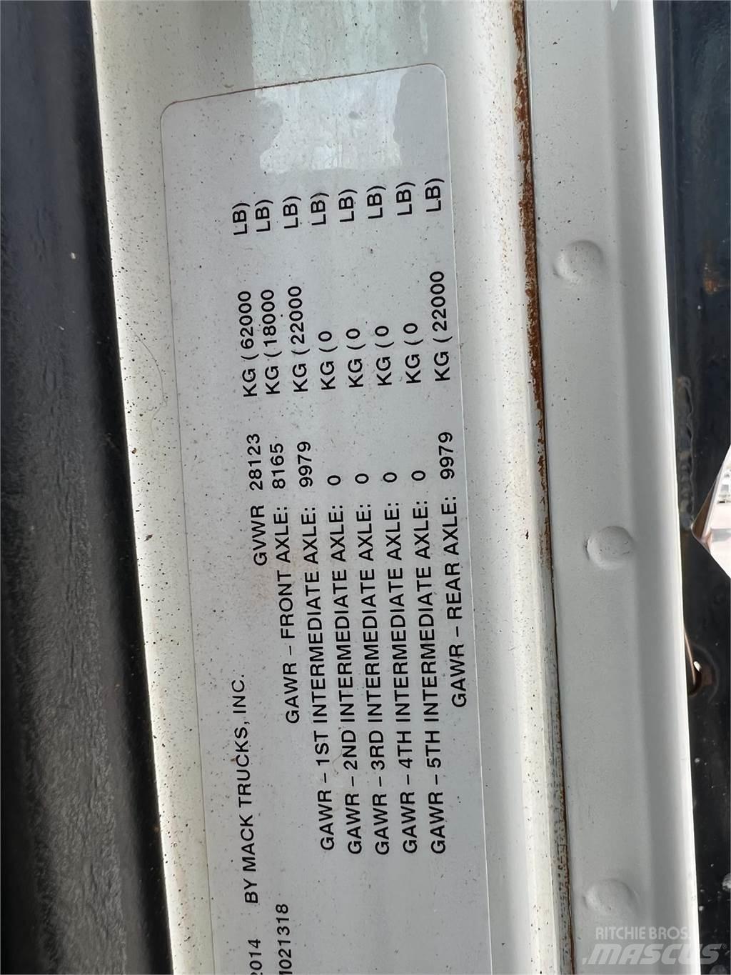 Mack GRANITE GU713 Строительная техника - Другие