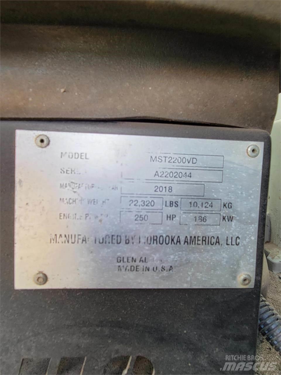 Morooka MST2200VD Гусеничные самосвалы