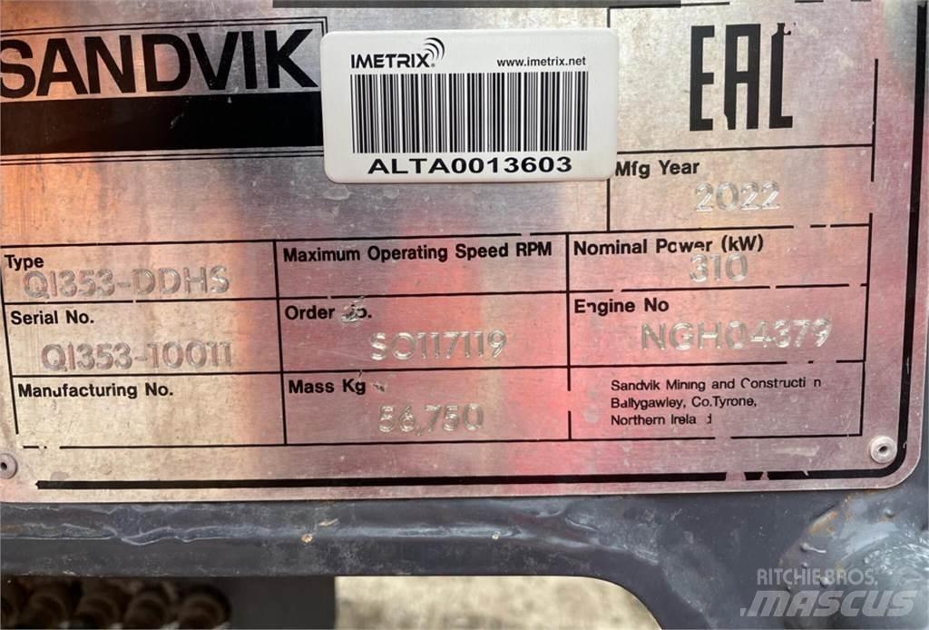 Sandvik QI353-DDHS Дробилки