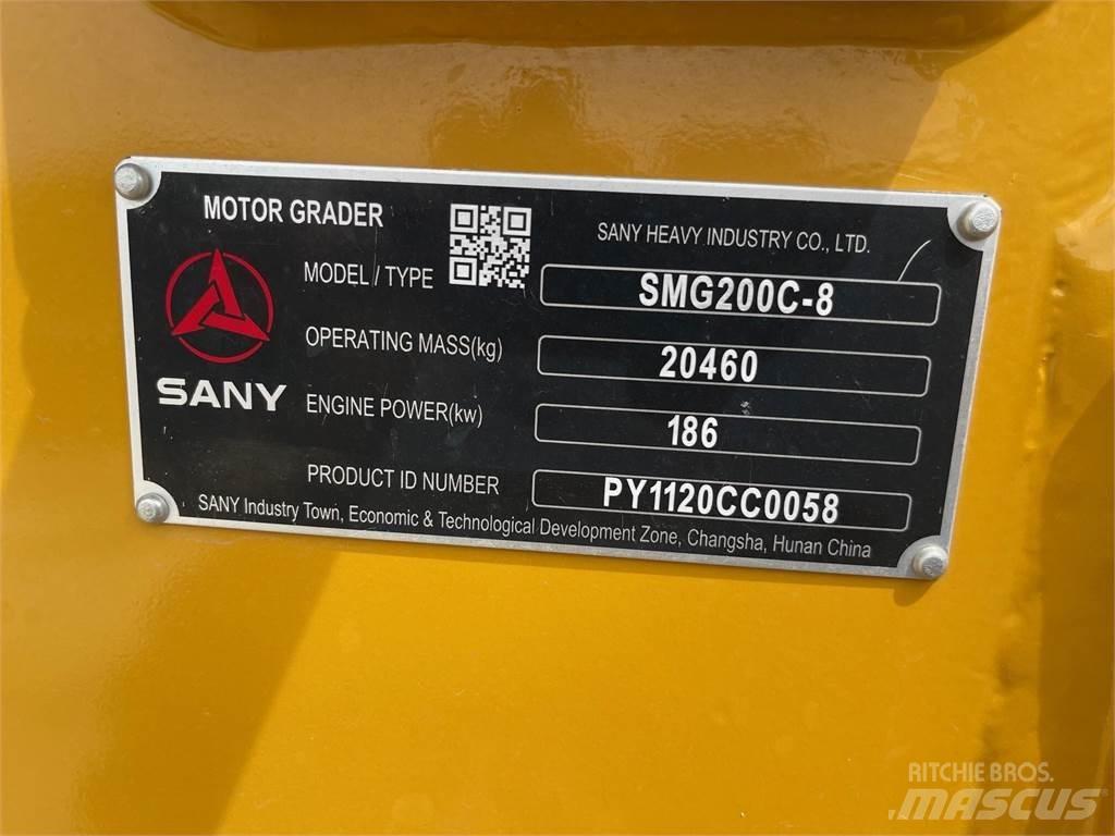 Sany SMG200C-8 Грейдеры