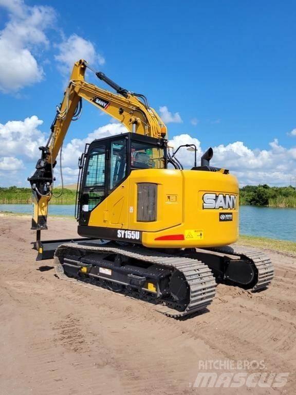 Sany SY155U Лесовые мулчеры