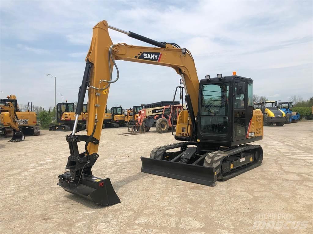 Sany SY75C Гусеничные экскаваторы