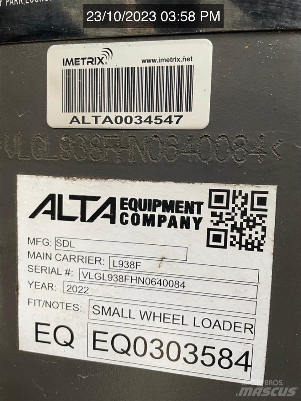 SDLG L938F Фронтальные погрузчики