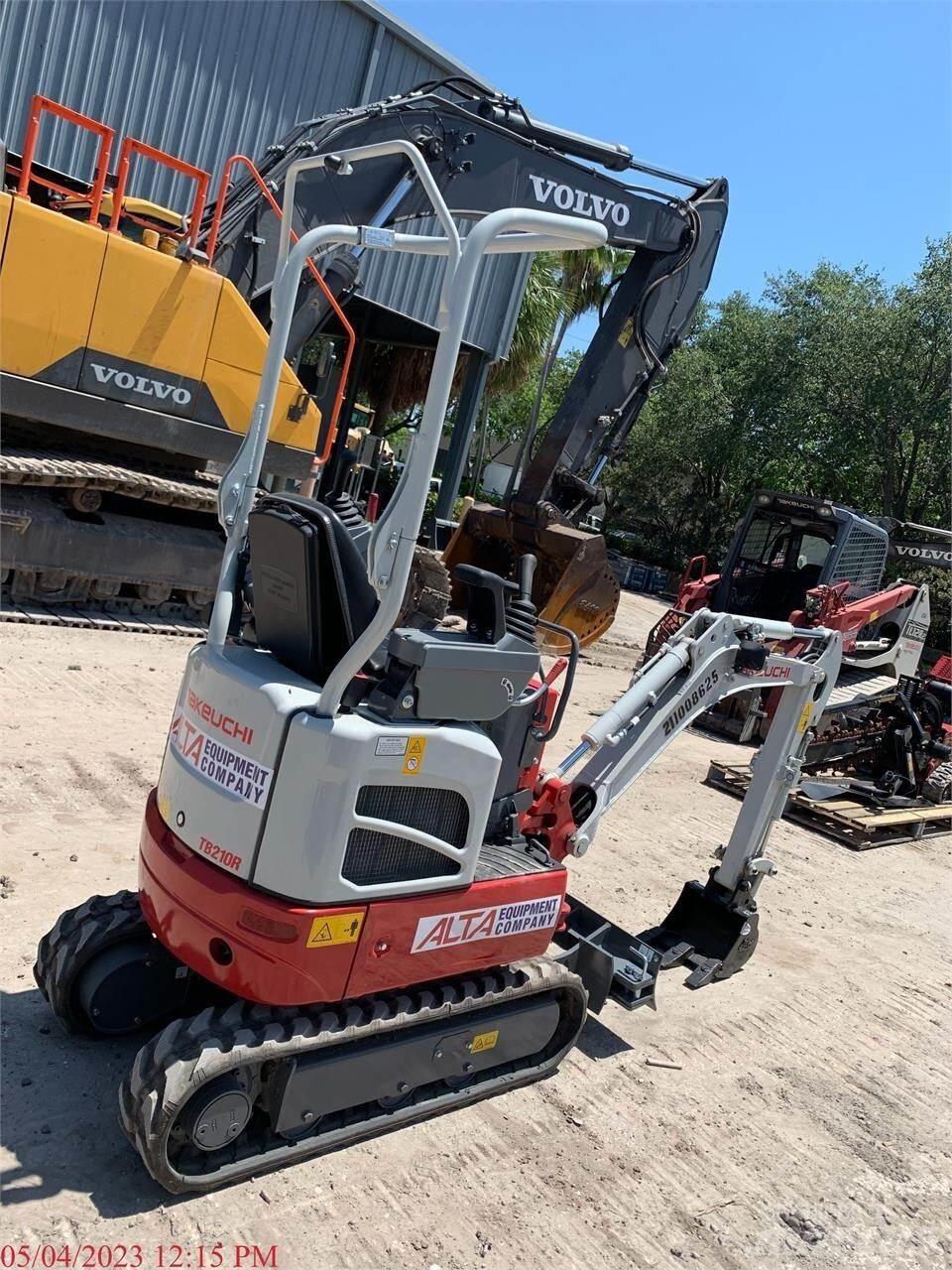 Takeuchi TB210R Мини-экскаваторы