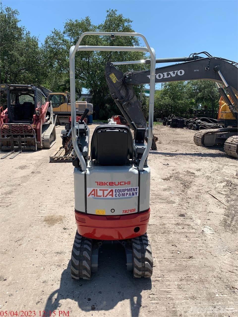 Takeuchi TB210R Мини-экскаваторы