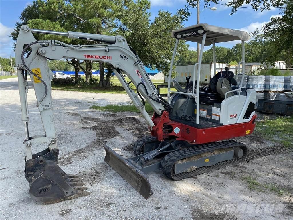 Takeuchi TB225 Мини-экскаваторы