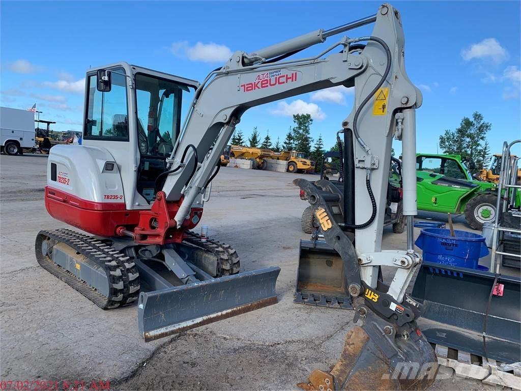 Takeuchi TB235-2 Мини-экскаваторы