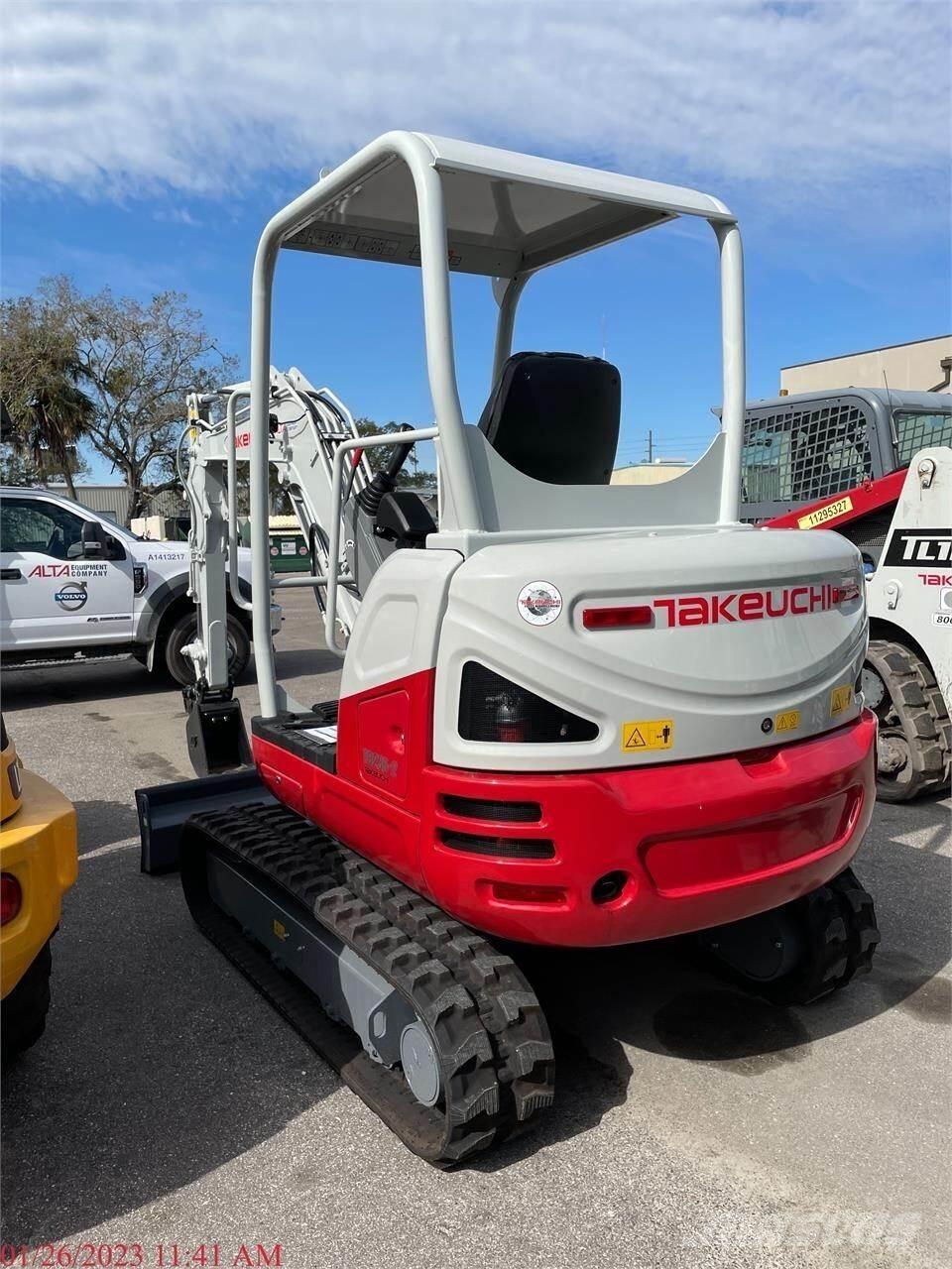 Takeuchi TB235-2 Мини-экскаваторы