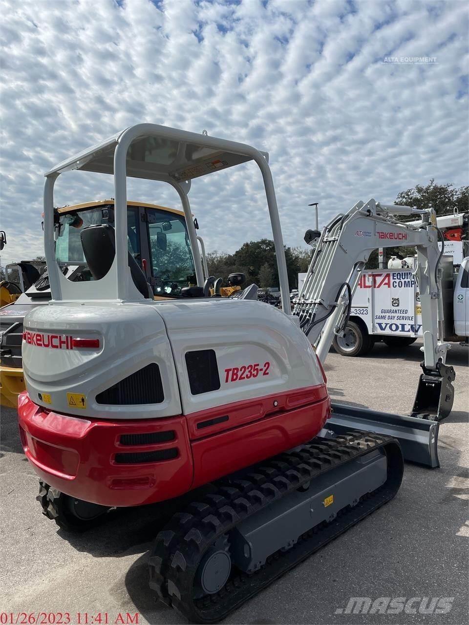 Takeuchi TB235-2 Мини-экскаваторы
