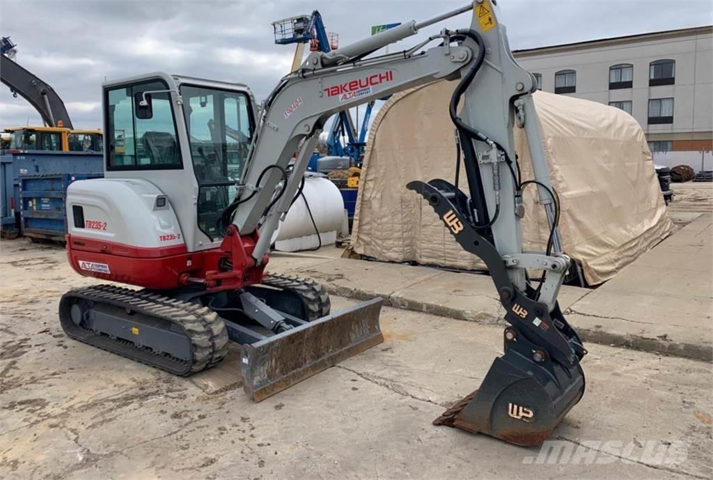 Takeuchi TB235-2 Мини-экскаваторы