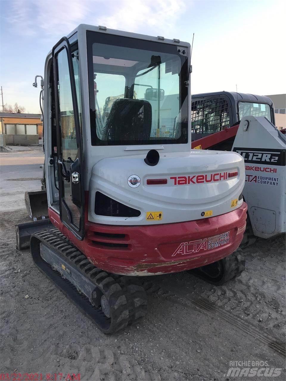 Takeuchi TB240 Мини-экскаваторы