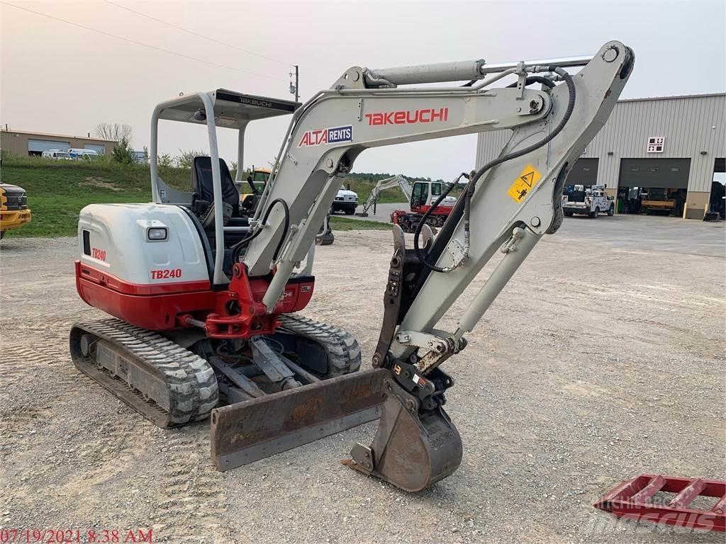 Takeuchi TB240 Мини-экскаваторы