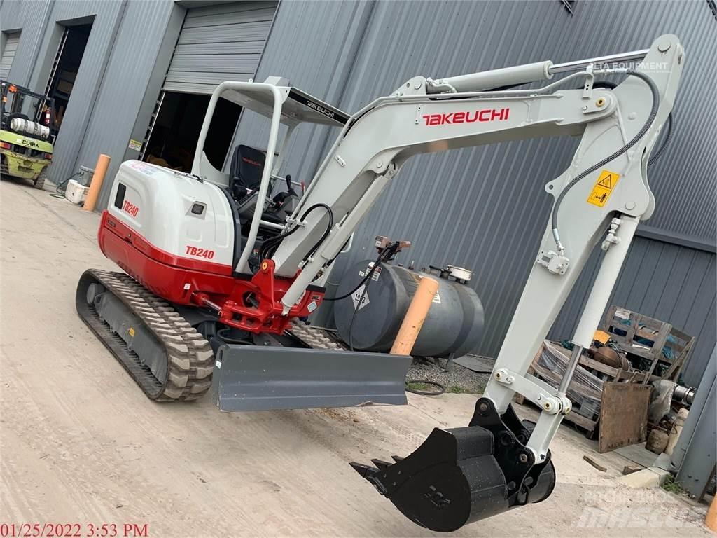 Takeuchi TB240 Мини-экскаваторы