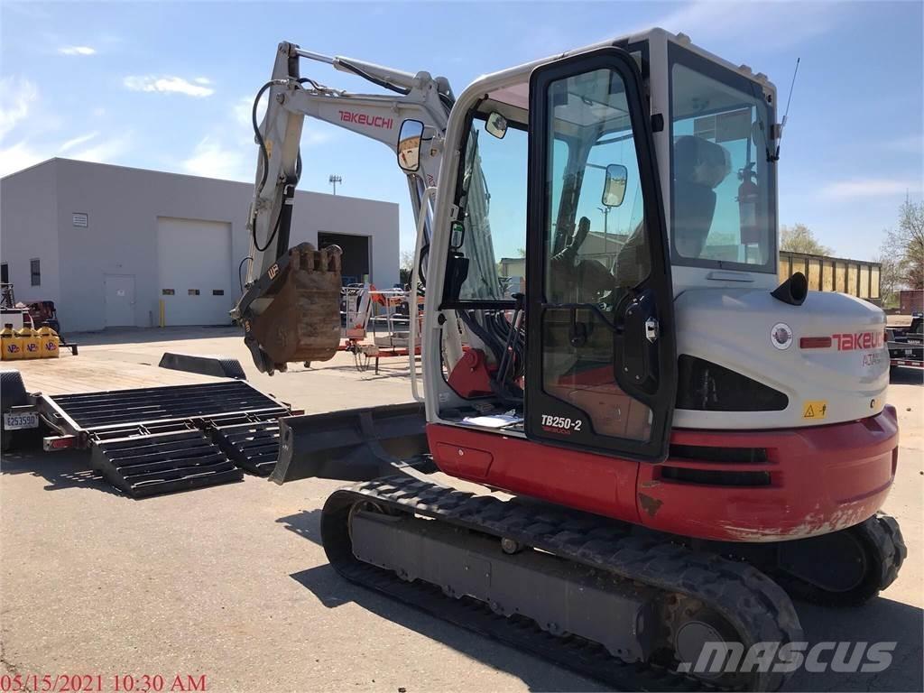Takeuchi TB250-2 Мини-экскаваторы
