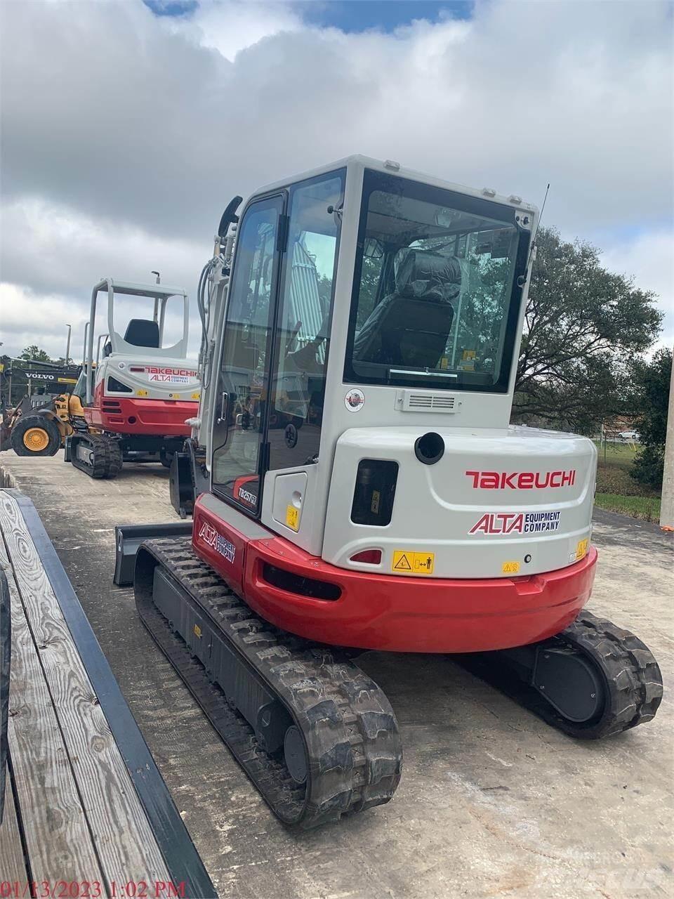 Takeuchi TB257FR Гусеничные экскаваторы