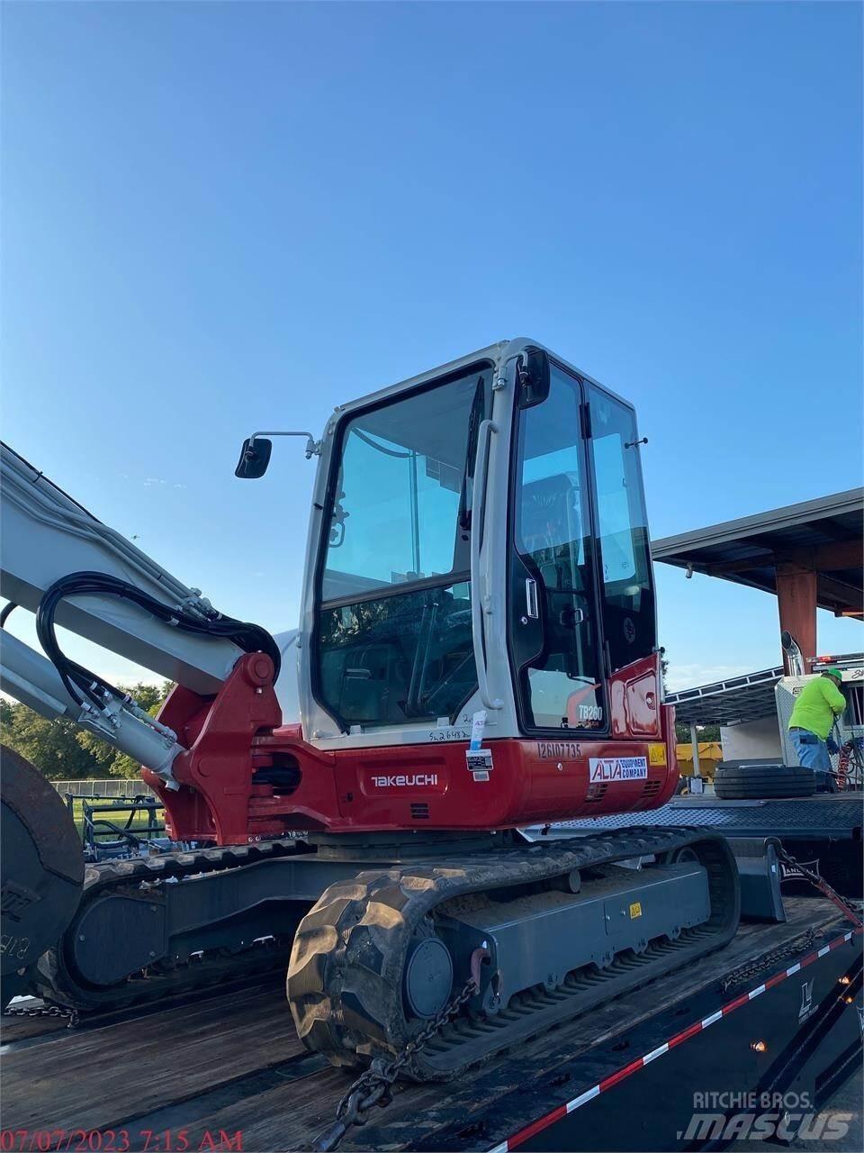 Takeuchi TB260 Гусеничные экскаваторы