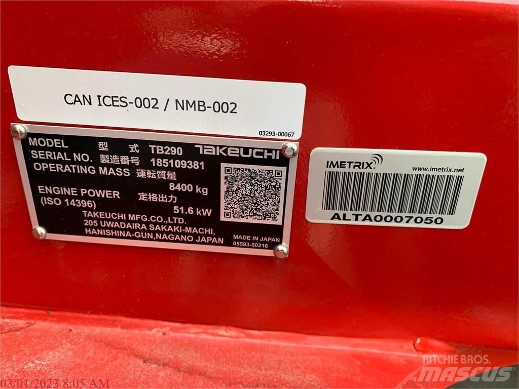 Takeuchi TB290 Гусеничные экскаваторы