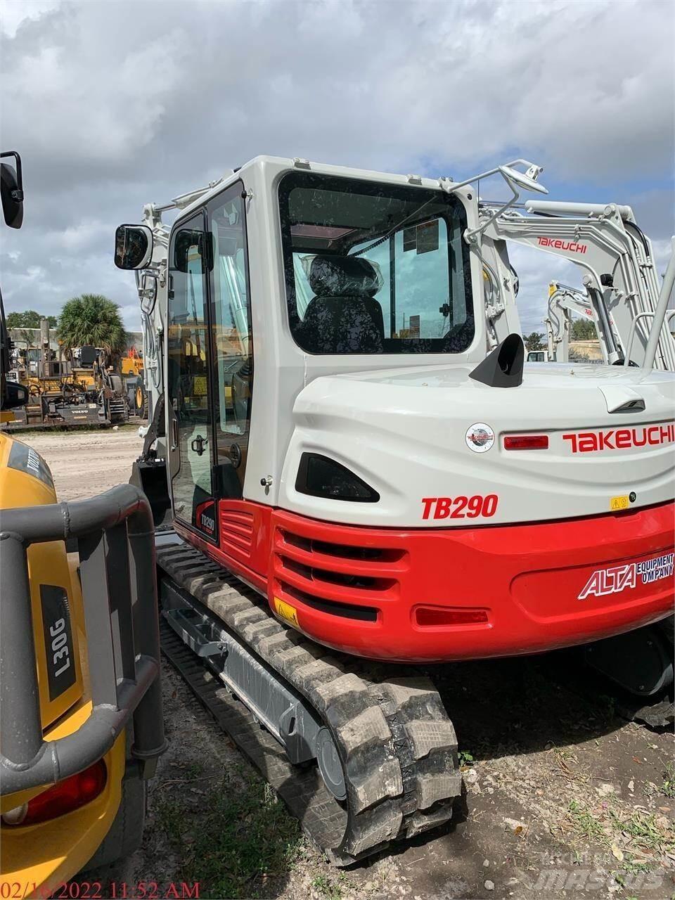 Takeuchi TB290 Гусеничные экскаваторы