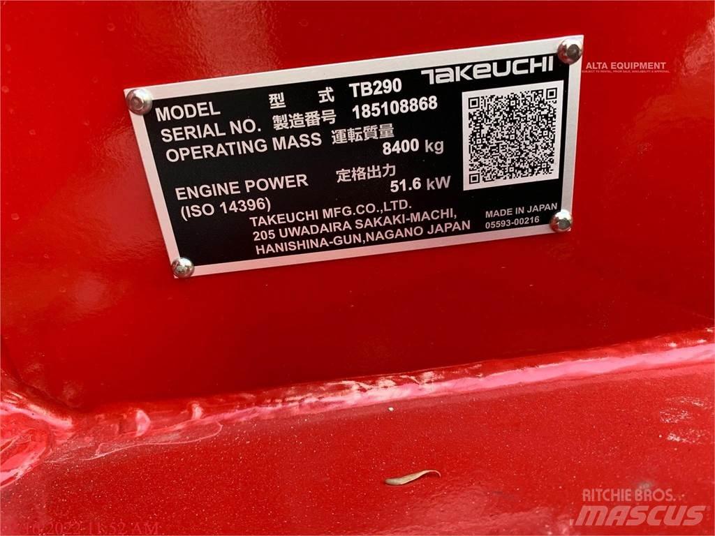 Takeuchi TB290 Гусеничные экскаваторы