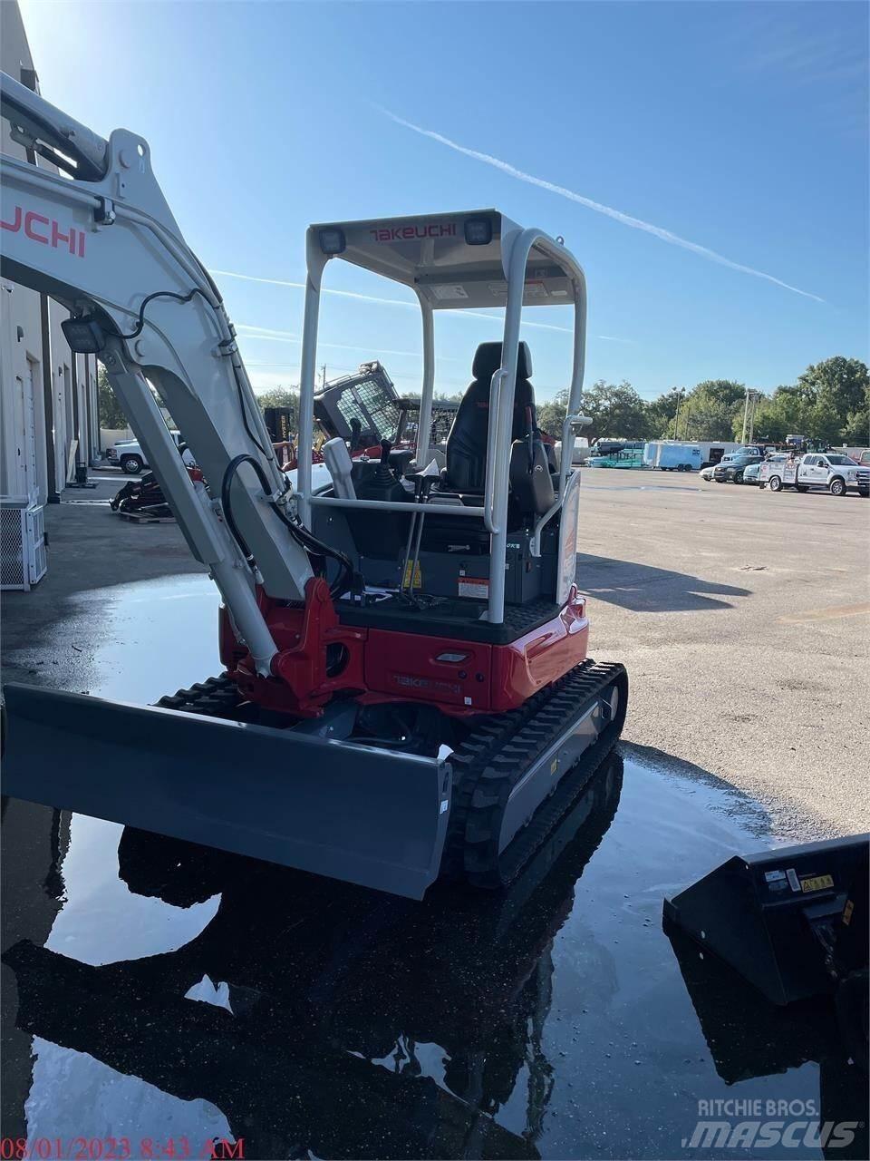 Takeuchi TB335R Мини-экскаваторы