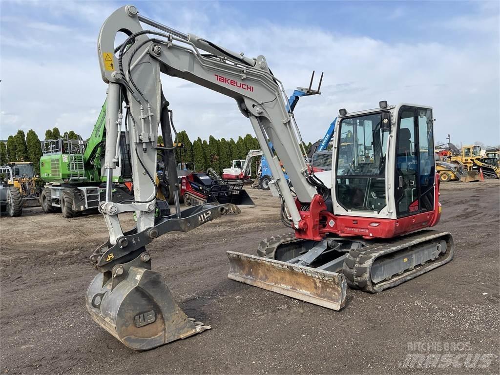 Takeuchi TB370 Гусеничные экскаваторы