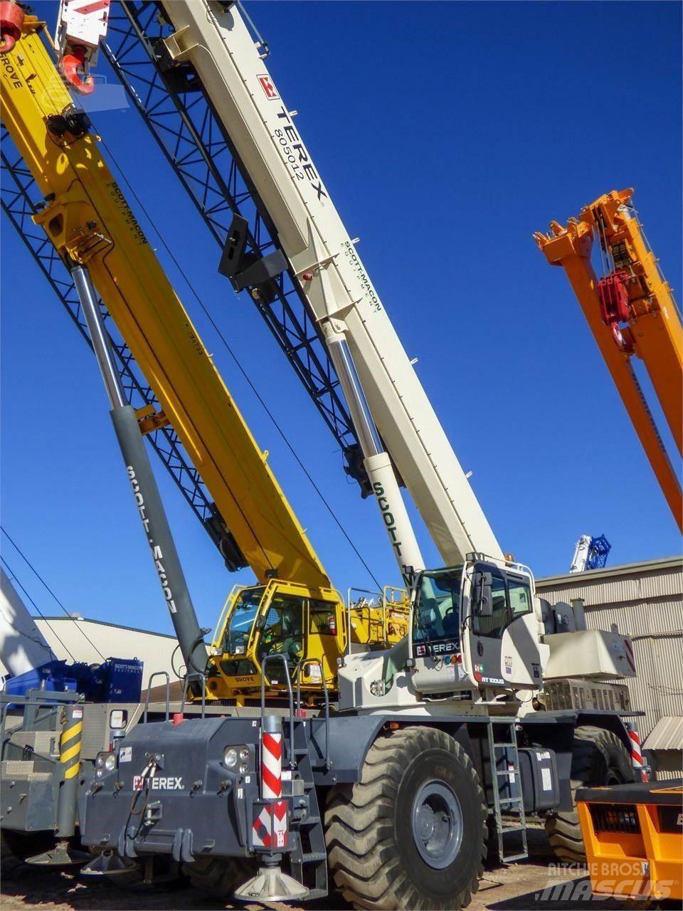 Terex RT100 Автокраны вездеходы