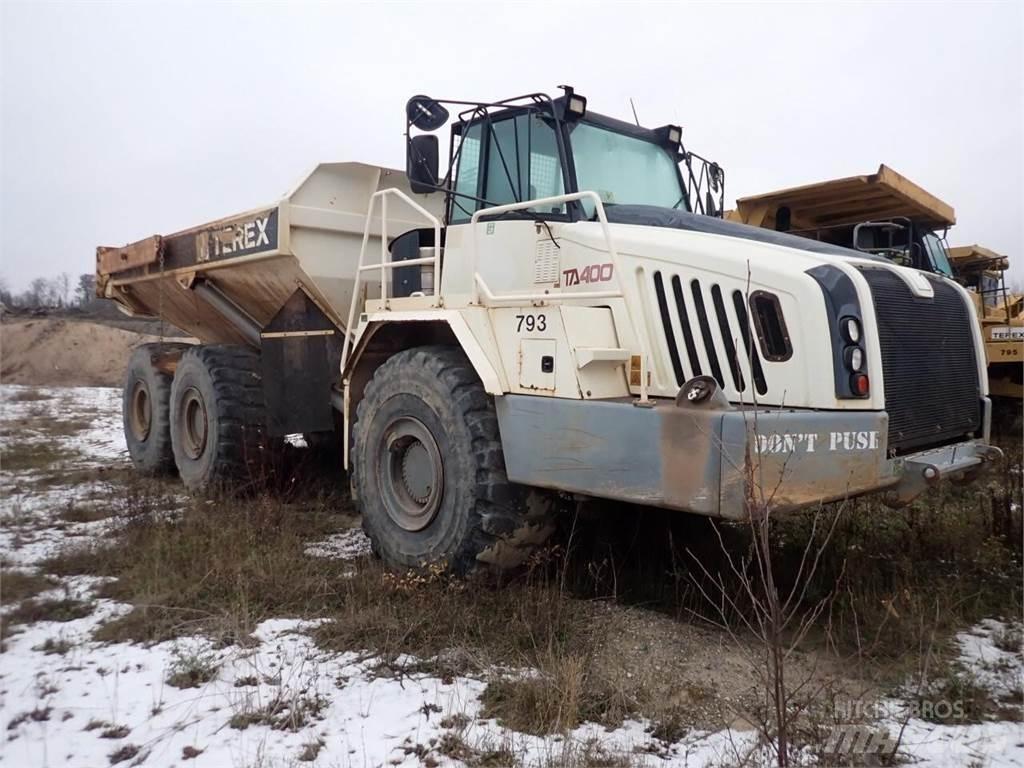 Terex TA400 Шарнирно-сочленённые самосвалы