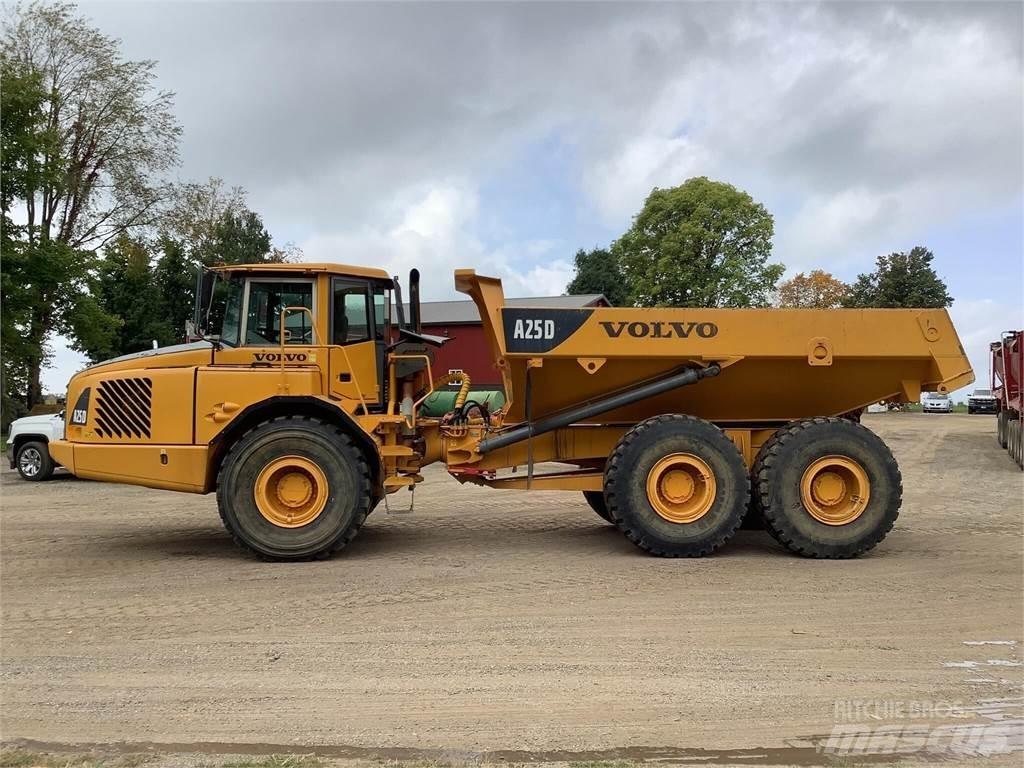 Volvo A25D Шарнирно-сочленённые самосвалы