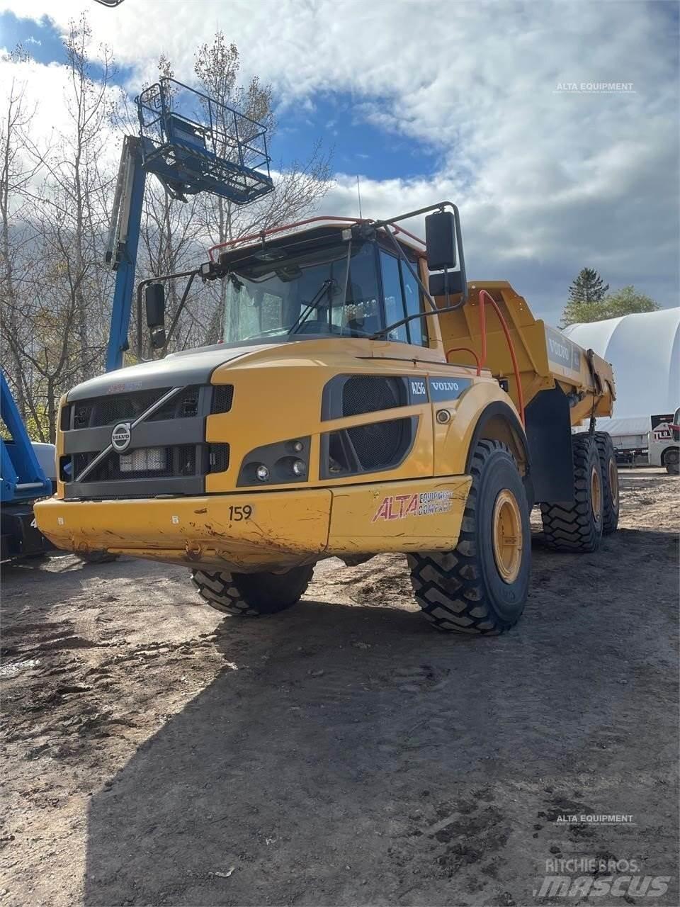 Volvo A25G Шарнирно-сочленённые самосвалы