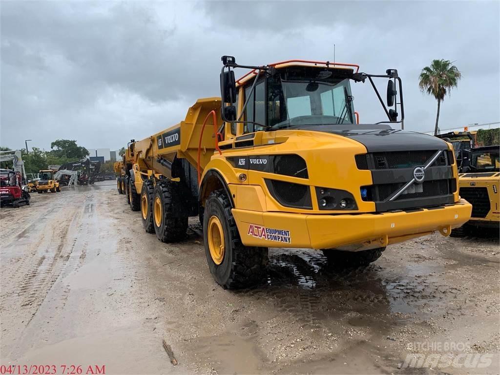 Volvo A25G Шарнирно-сочленённые самосвалы